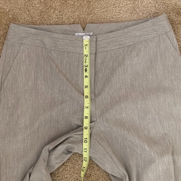 Halogen Linen Blend Pantsuit Light Taupe - Size 8 - Picture 14 of 15